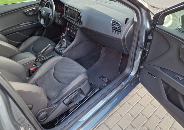 Seat Leon cena 42999 przebieg: 193050, rok produkcji 2014 z Raszków małe 56